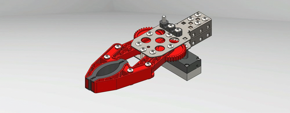 可以3D打印的机器人抓手末端执行器